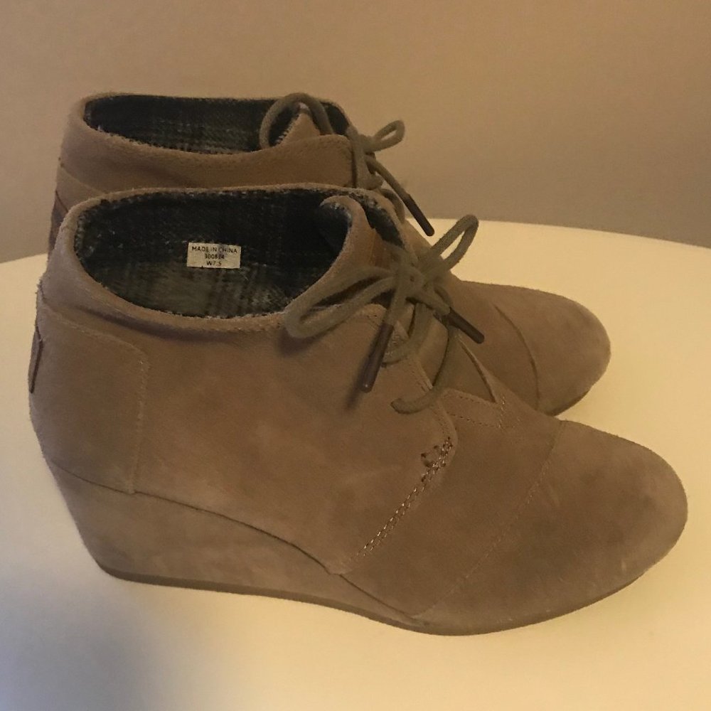 Toms Suede Booties - image 1